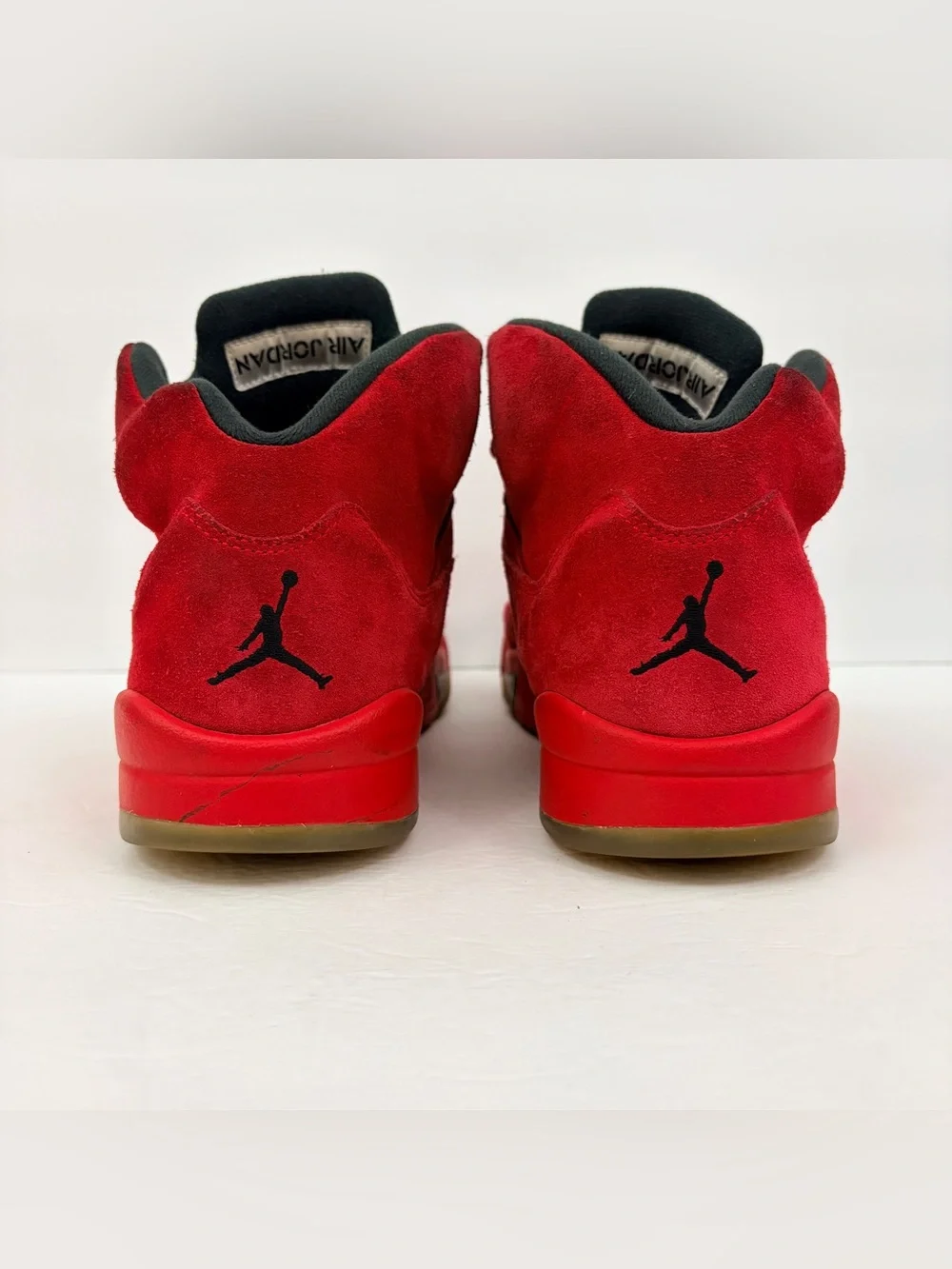 Jordan Retro 5 V Red Suede Mens 11